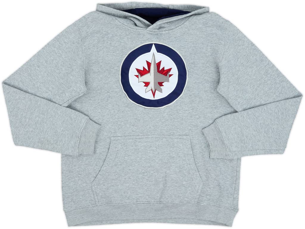 2011-19 Winnipegs Jets NFL Hooded Sweat Top - 8/10 - (L.Boys)