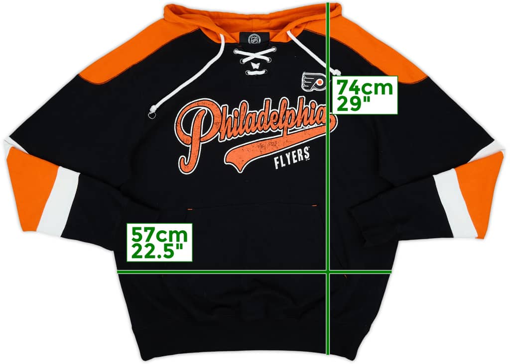 2010s Philadelphia Flyers NHL Hooded Sweat Top - 9/10 - (L)