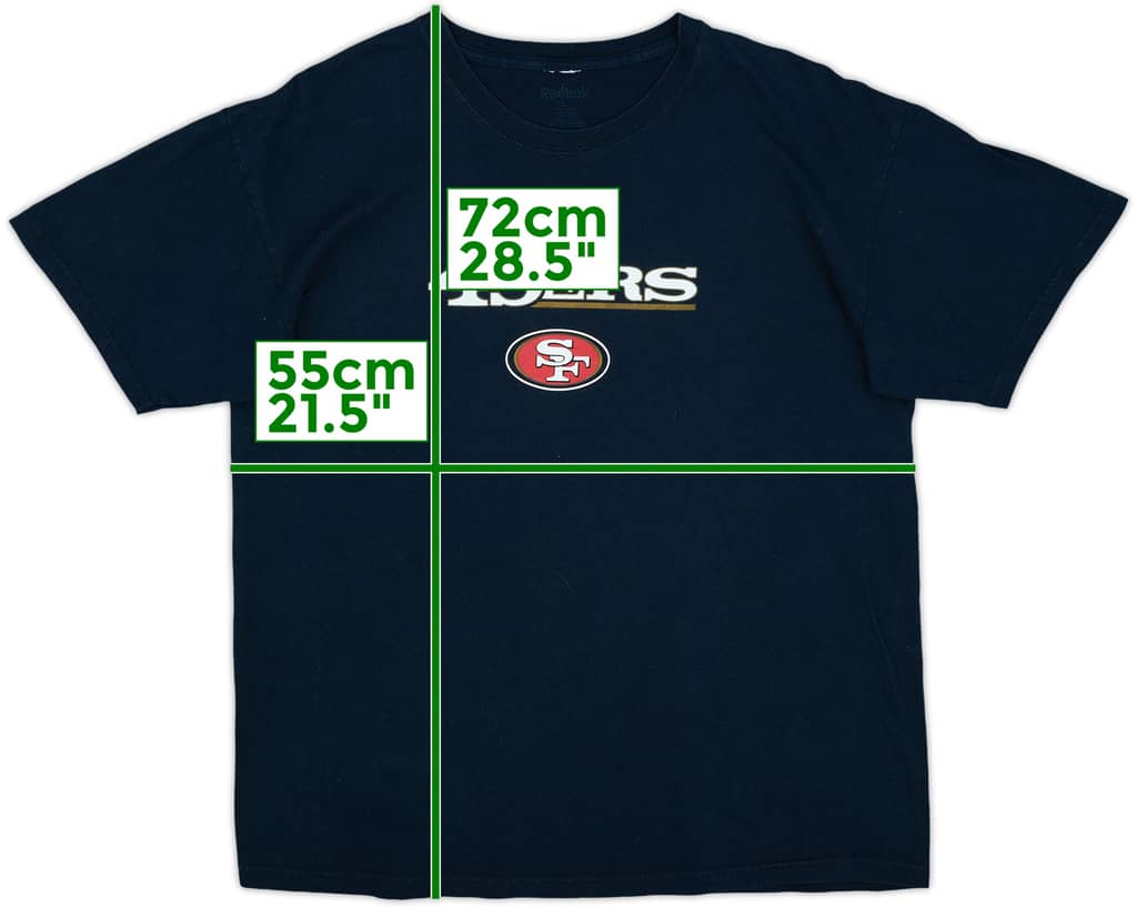 2008-11 San Francisco 49ers Reebok Tee - 8/10 - (L)