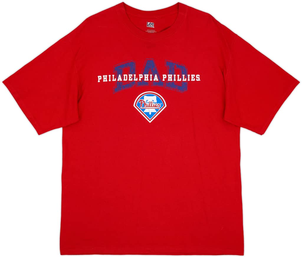 2007 Philadelphia Phillies Lee Sport Graphic Tee - 9/10 - (XL)