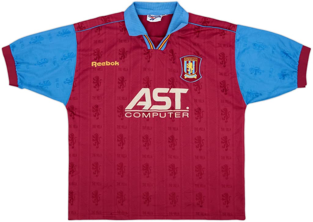1995-97 Aston Villa Home Shirt - 5/10 - (L)