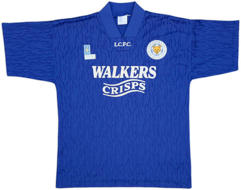 1992-94 Leicester Home Shirt - 8/10 - (M)