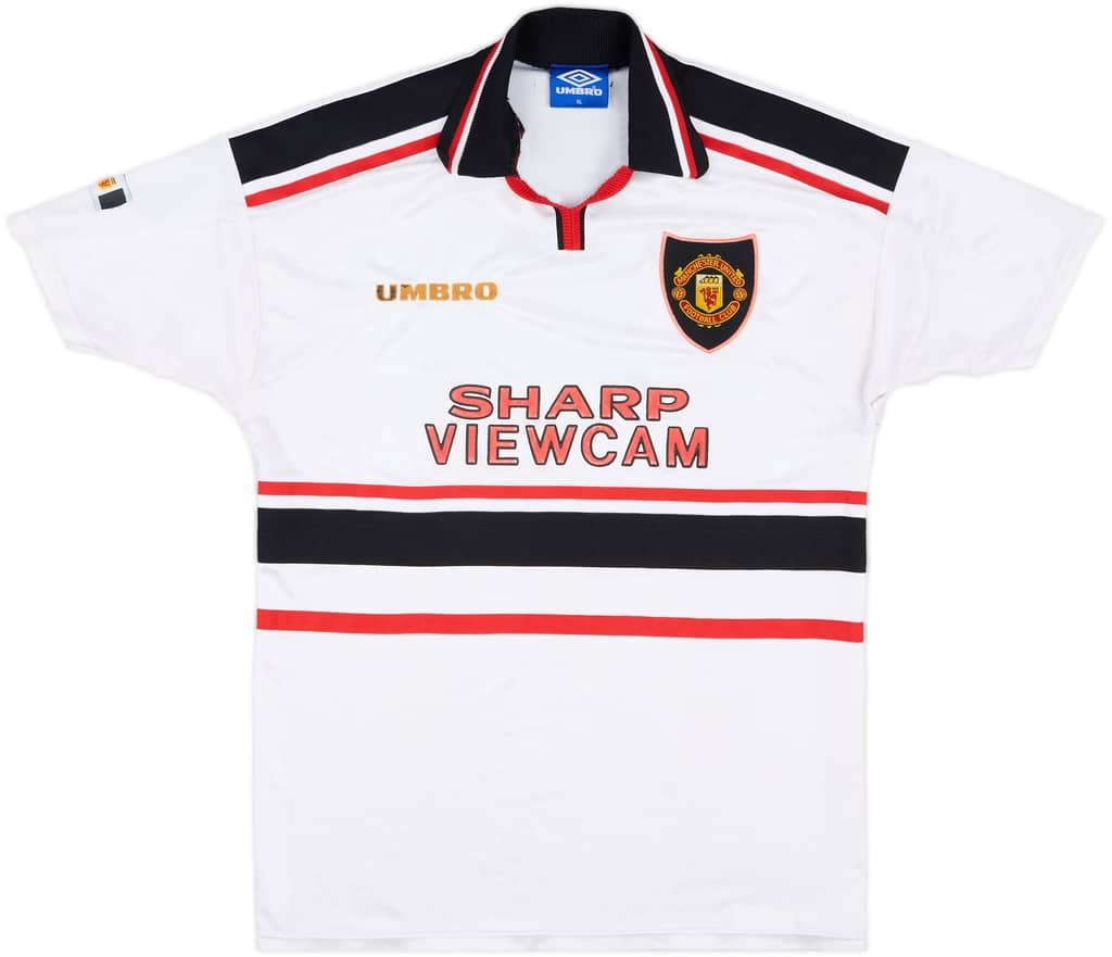 1997-99 Manchester United Away Shirt - 5/10 - (XL)