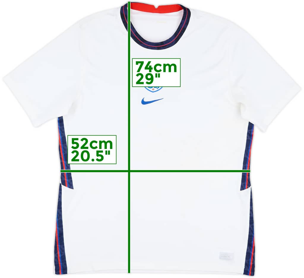 2020-22 England Home Shirt - 5/10 - (L)