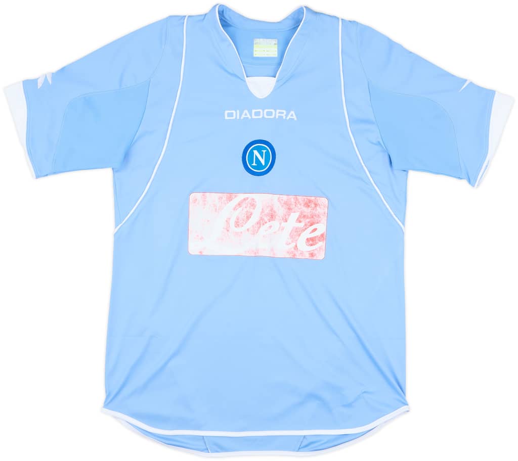 2007-08 Napoli Home Shirt - 3/10 - (S)