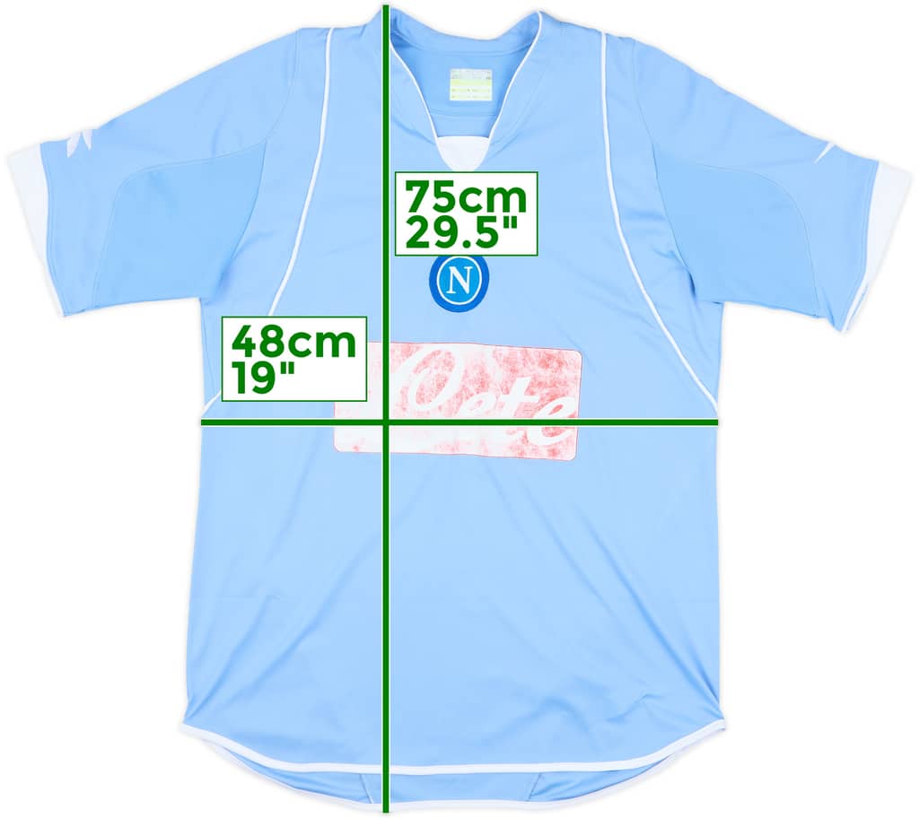 2007-08 Napoli Home Shirt - 3/10 - (S)