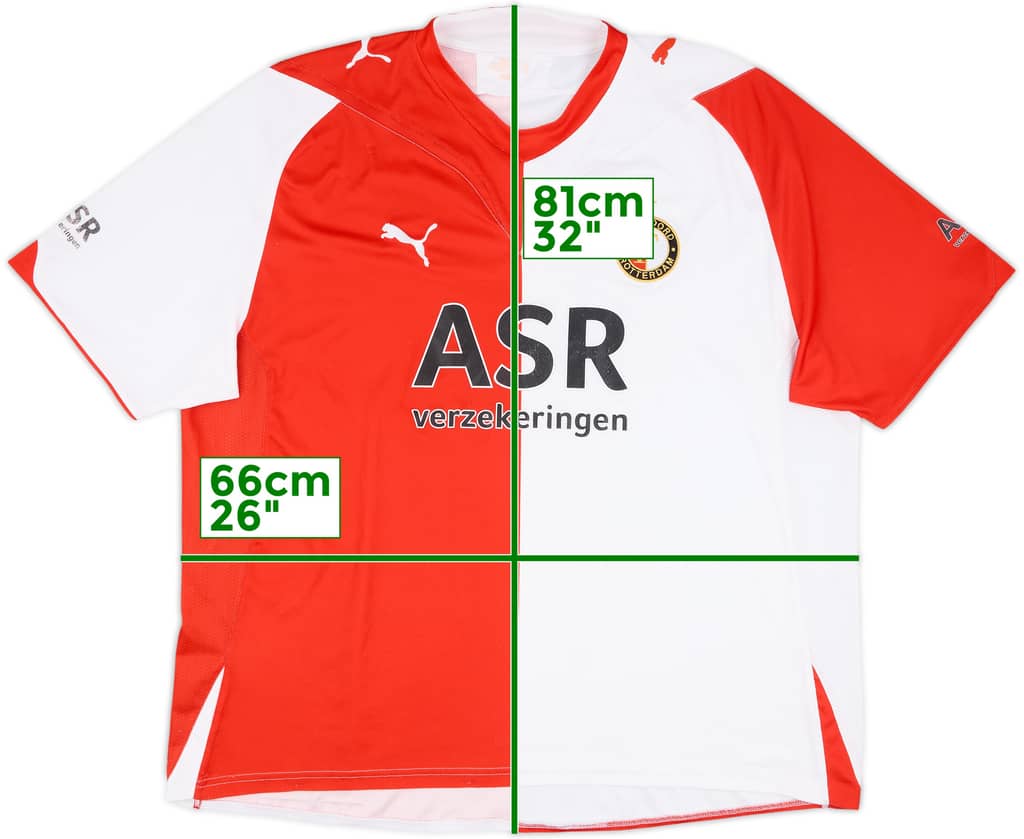 2009-10 Feyenoord Home Shirt - 5/10 - (XXL)