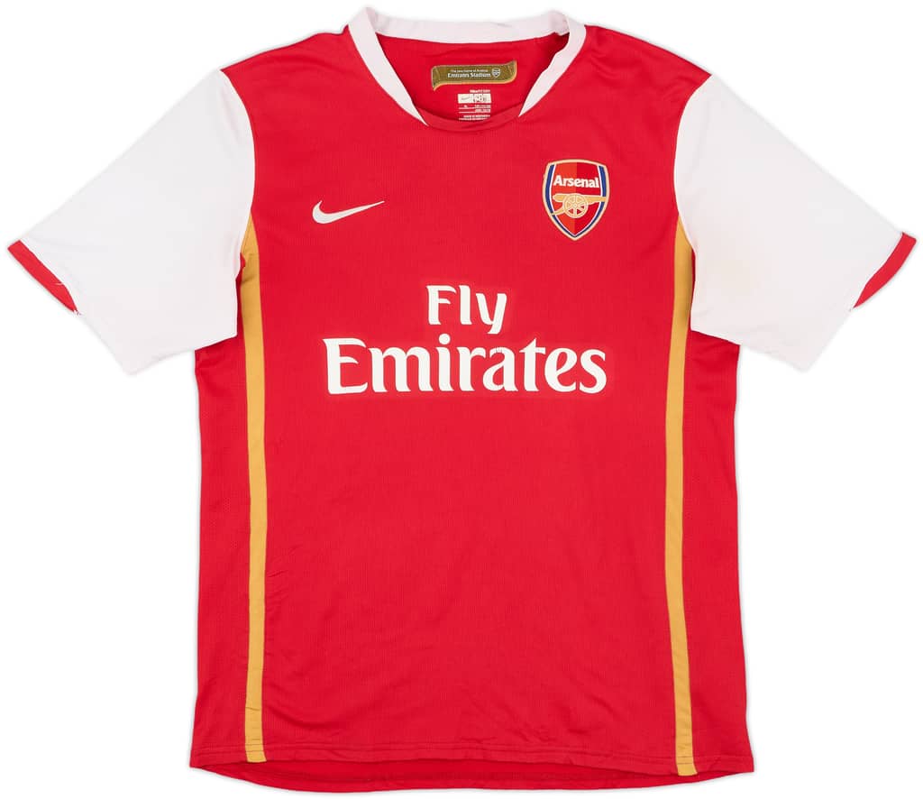 2006-08 Arsenal Home Shirt - 5/10 - (XL.Boys)