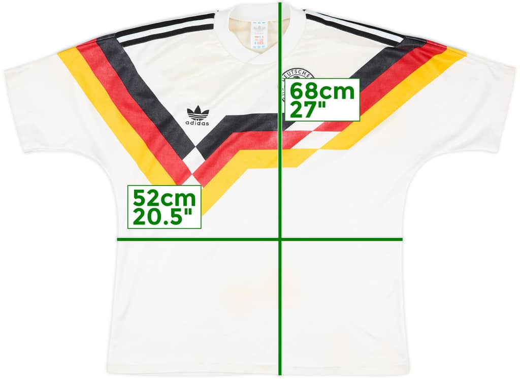 1988-90 West Germany Home Shirt - 5/10 - (L)