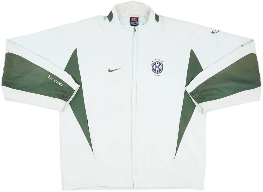 2002-03 Brazil Nike Track Jacket - 3/10 - (M)