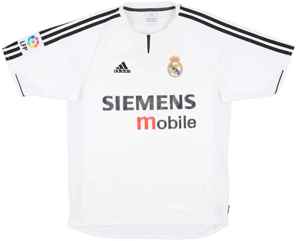 2003-04 Real Madrid Home Shirt - 5/10 - (S)