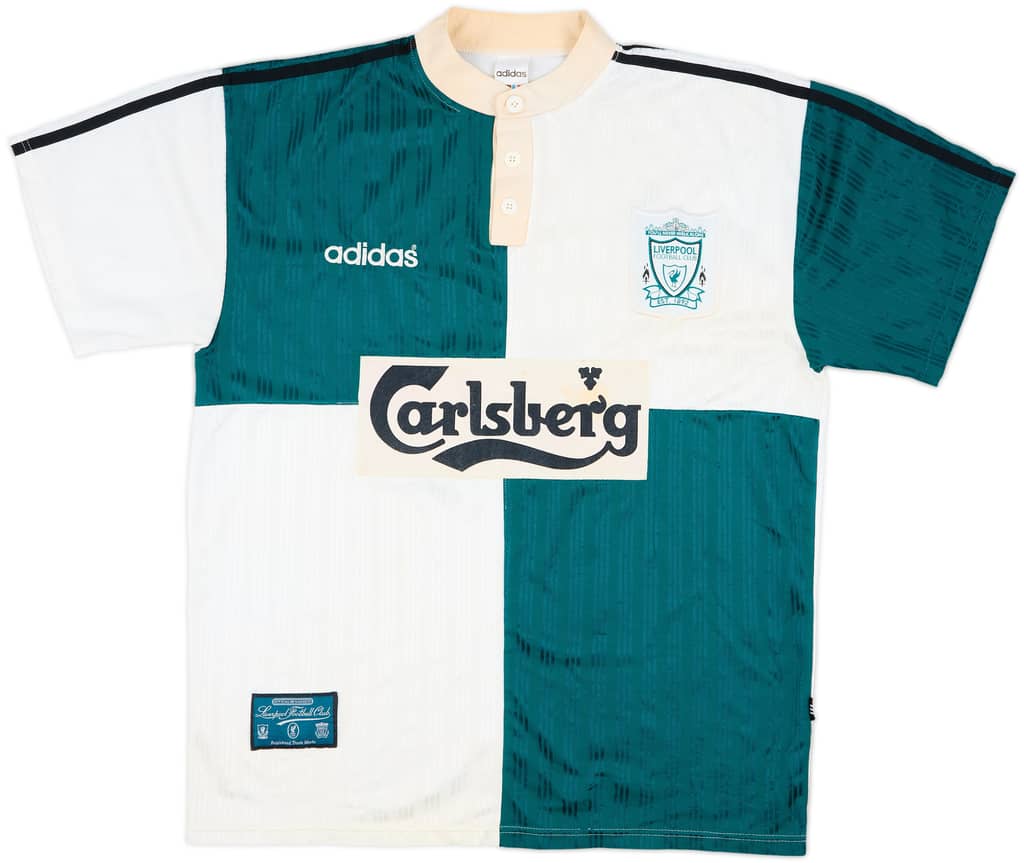 1995-96 Liverpool Away Shirt - 5/10 - (XL)