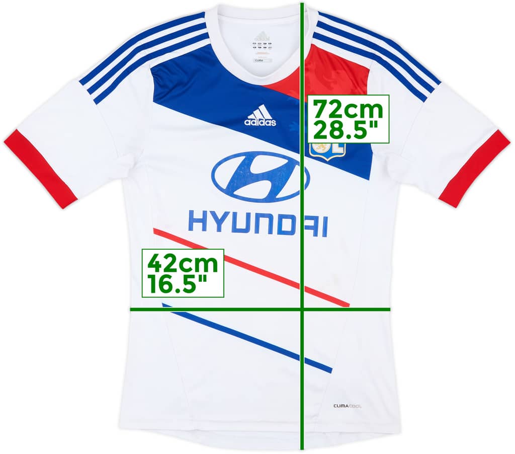 2012-13 Lyon Home Shirt - 5/10 - (S)