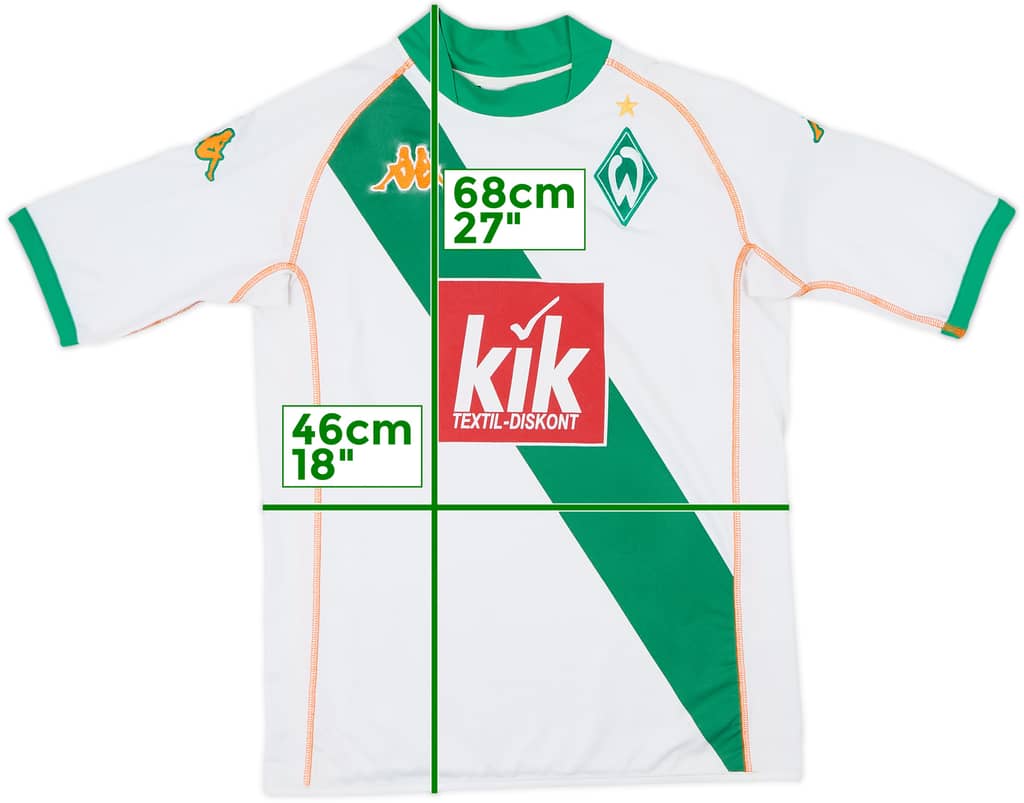 2004-05 Werder Bremen Away Shirt - 7/10 - (S)