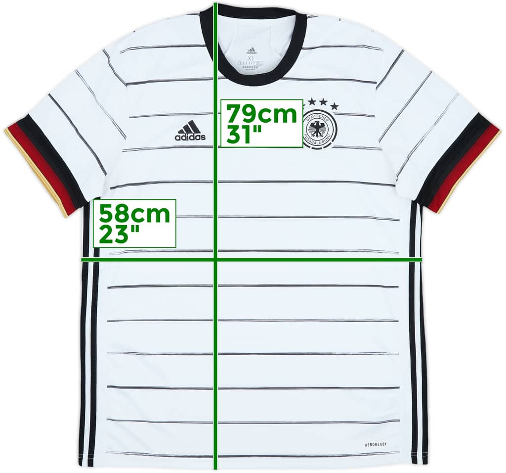 2020-21 Germany Home Shirt - 9/10 - (XL)
