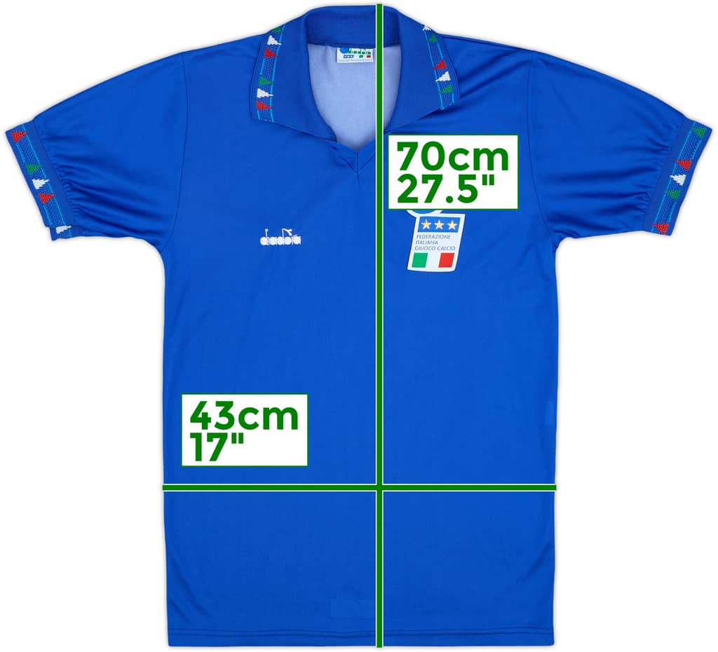 1992-93 Italy Home Shirt - 9/10 - (S)