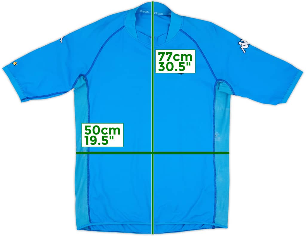 2002 Italy Home Shirt - 5/10 - (3XL)