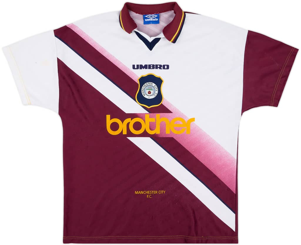 1996-97 Manchester City Away Shirt - 5/10 - (L)