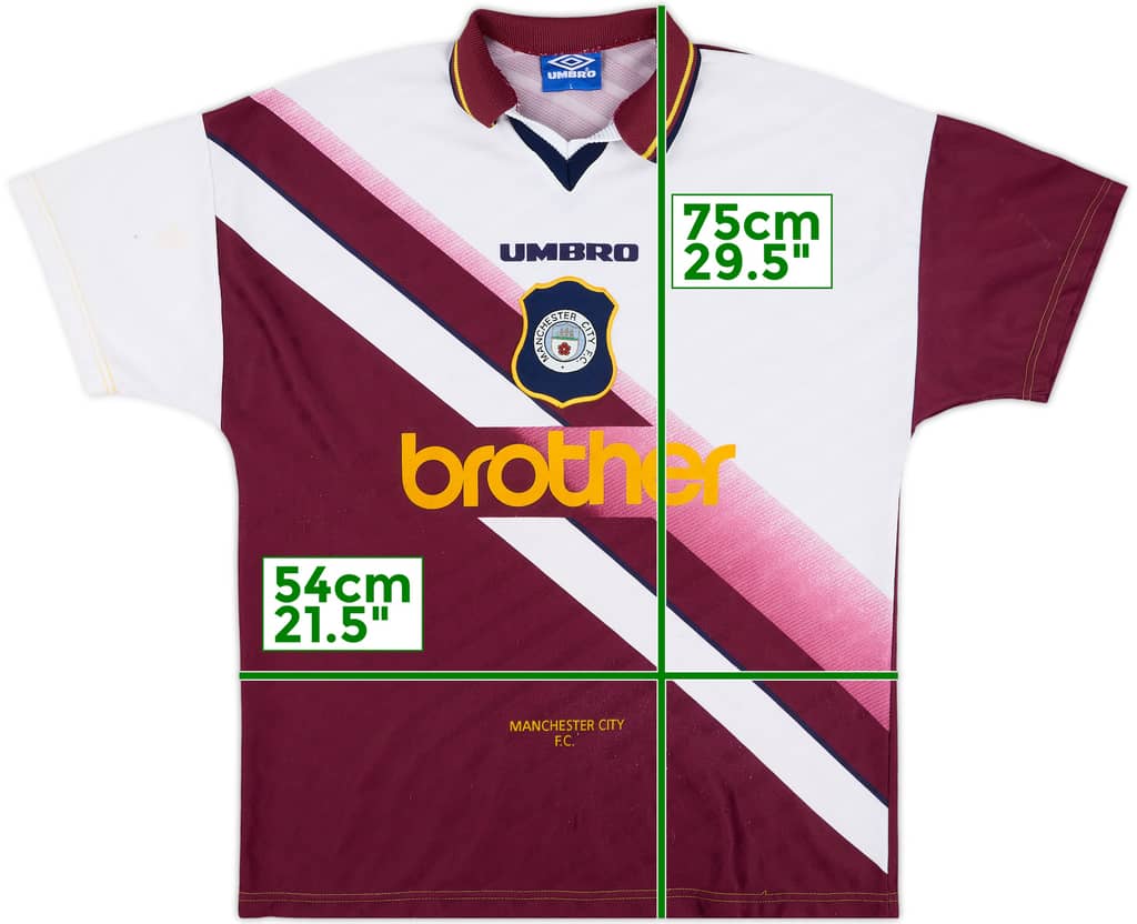 1996-97 Manchester City Away Shirt - 5/10 - (L)