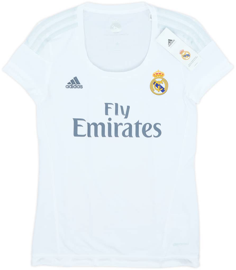 2015-16 Real Madrid Home Shirt (Women's XS)