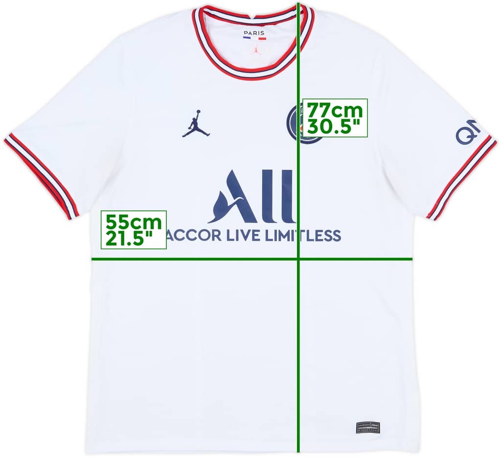 2021-22 Paris Saint-Germain Fourth Shirt - 5/10 - (L)