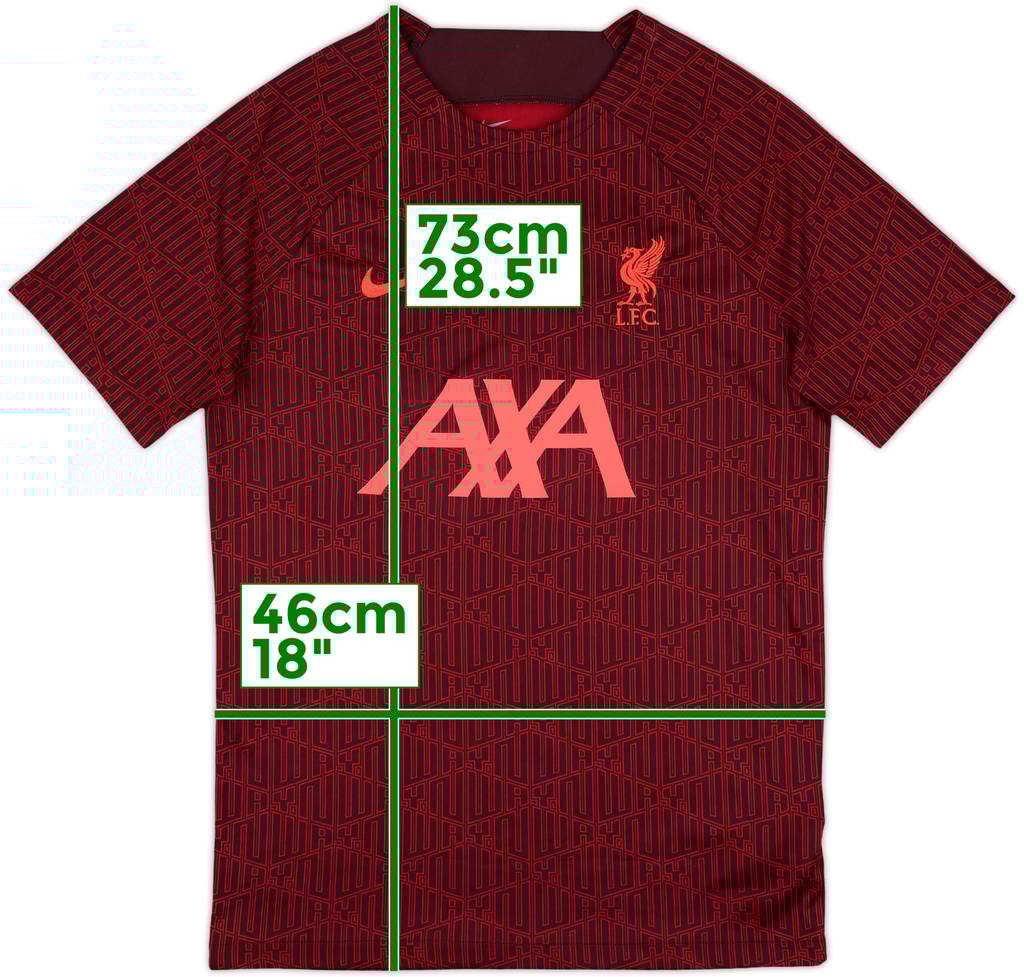 2022-23 Liverpool Nike Training Shirt - 10/10 - (M)