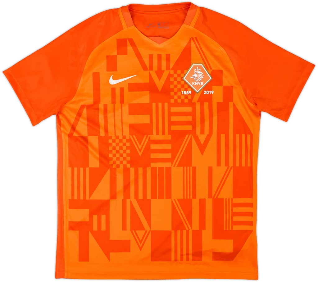 2019-20 Netherlands Nike Training Shirt - 9/10 - (L)