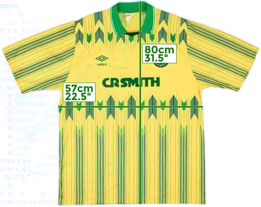 1989-91 Celtic Away Shirt - 8/10 - (L)