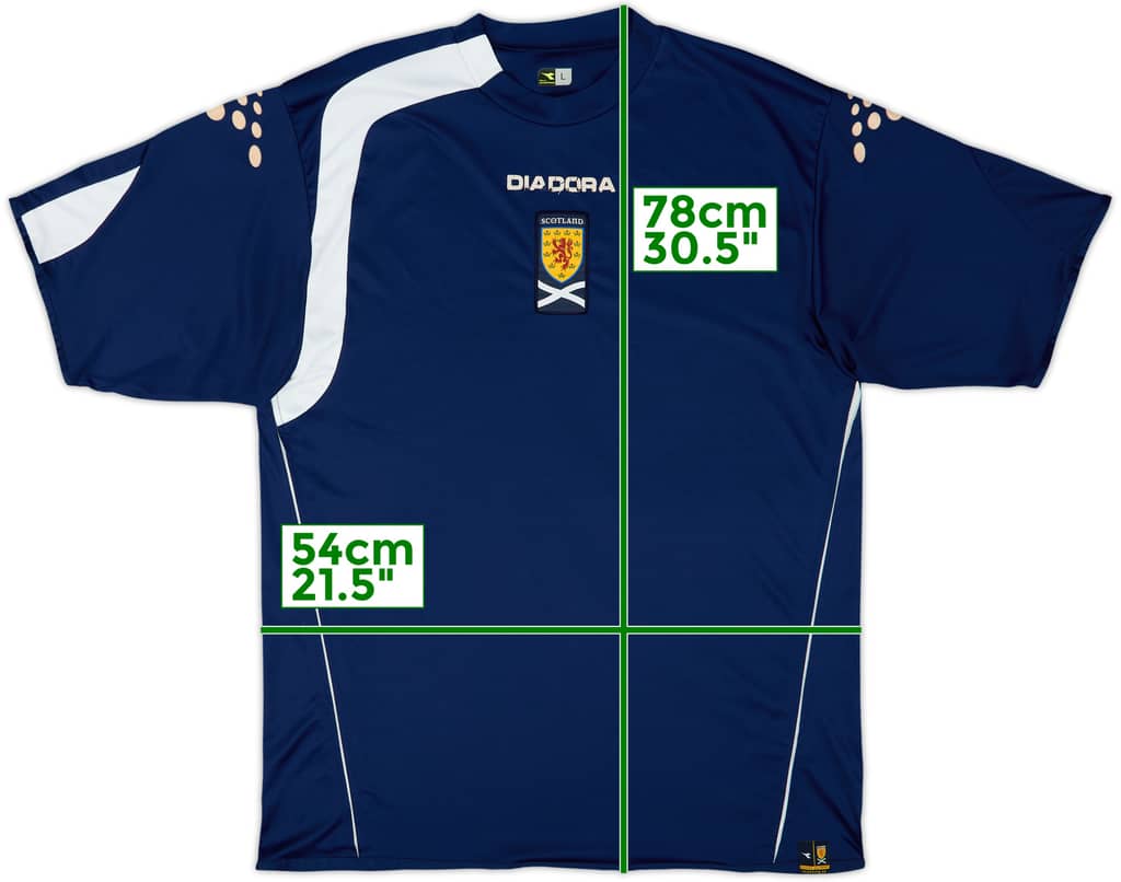 2005-06 Scotland Home Shirt - 5/10 - (L)