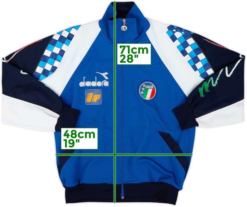 1990 Italy Diadora Track Jacket - 6/10 - (M)