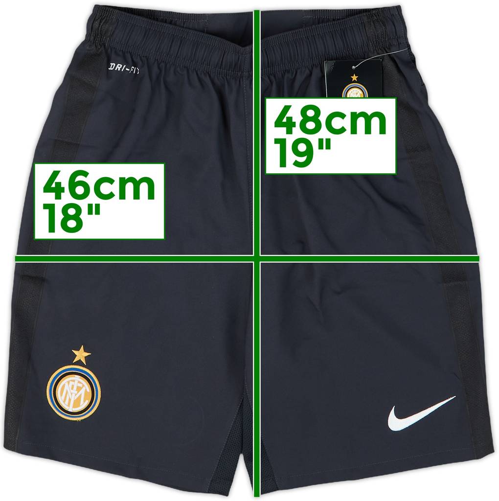 2012-13 Inter Milan Home Shorts (S)