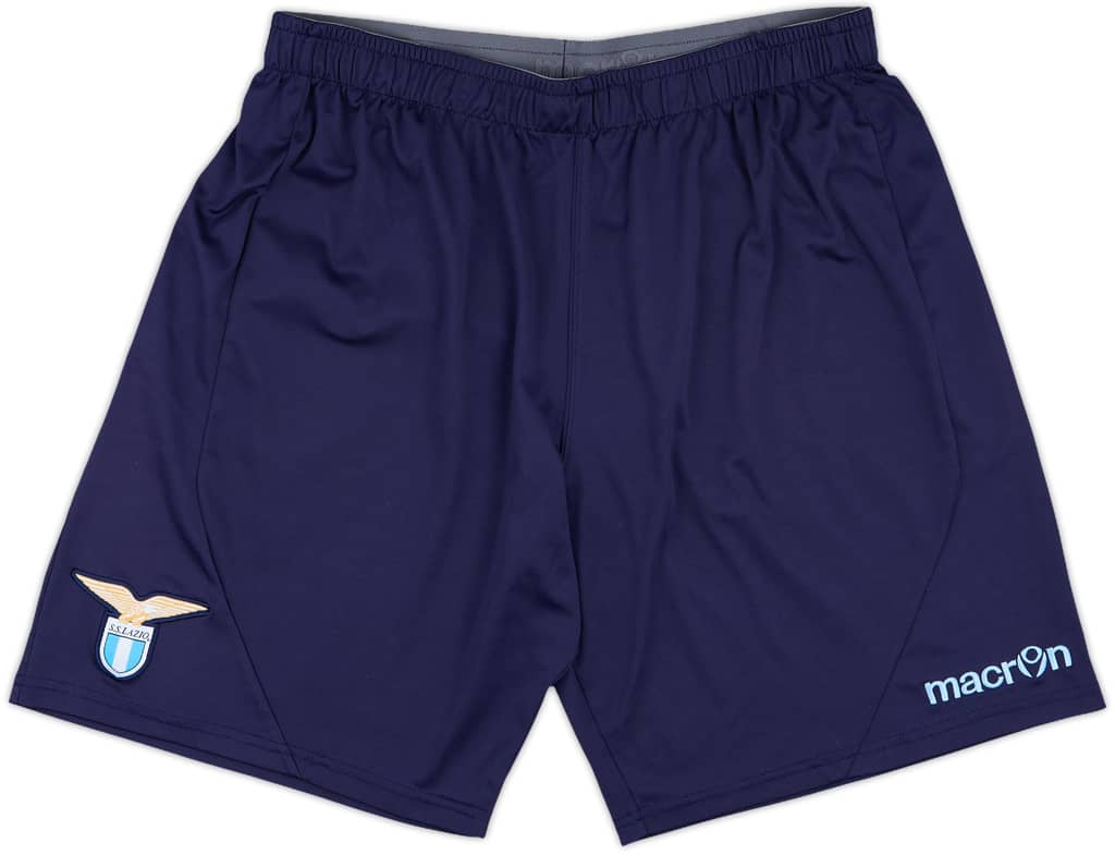 2015-16 Lazio Macron Training Shorts - 8/10 - (L)