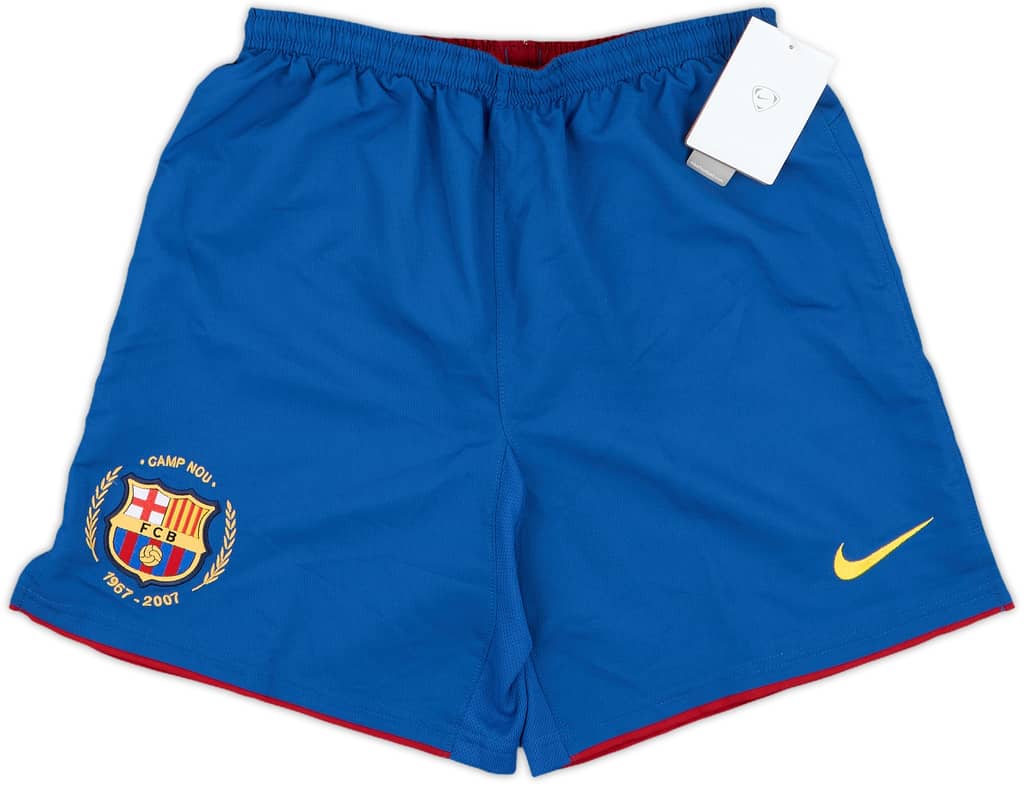 2007-08 Barcelona Home Shorts (M.Boys)