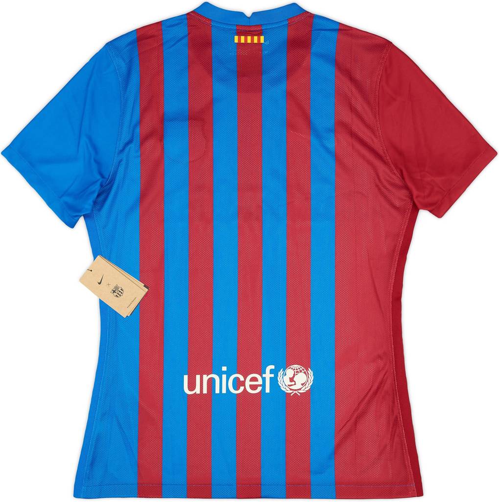 2021-22 Barcelona Authentic Home Shirt