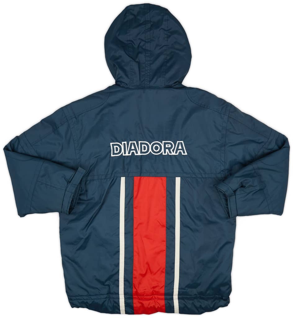 1994-95 Belgium Diadora Padded Bench Coat - 8/10 - (XL)