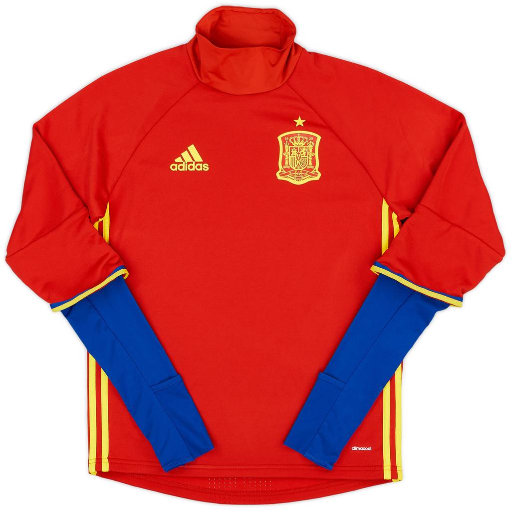 2015-16 Spain adidas Training Top - 9/10 - (S)