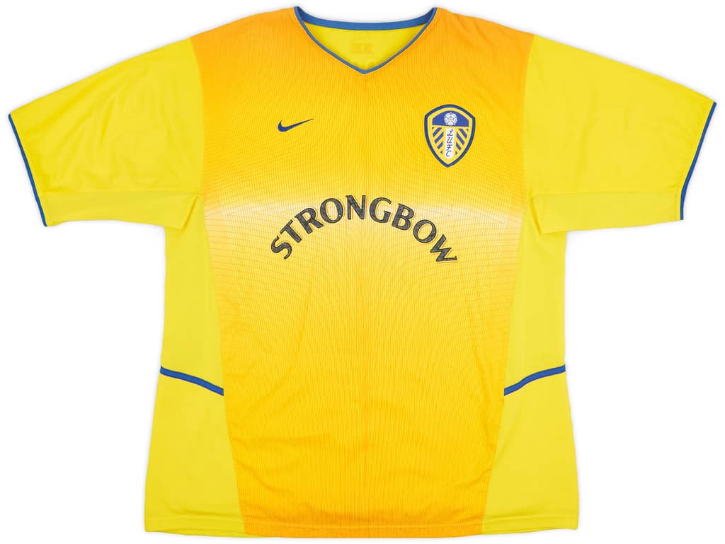 2002-03 Leeds United Away Shirt Fowler #27 - 8/10 - (XXL)