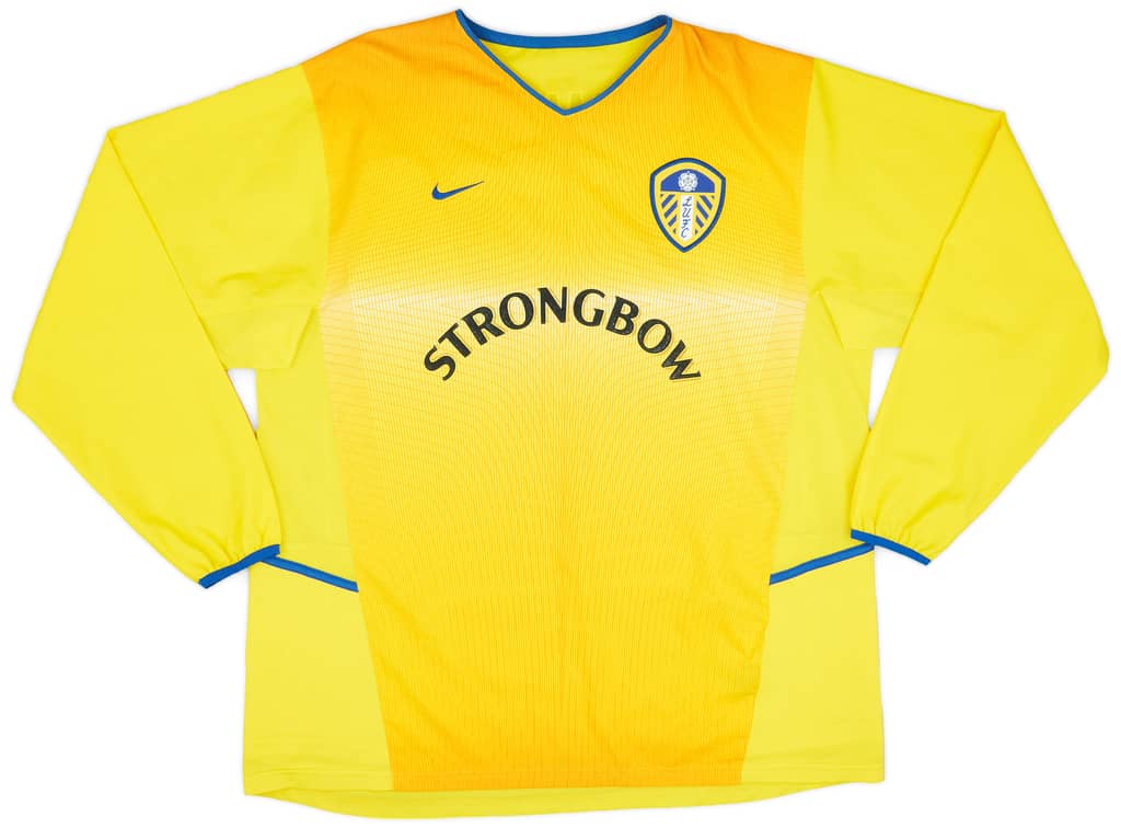 2002-03 Leeds United Away L/S Shirt Fowler #27 - 9/10 - (XL)