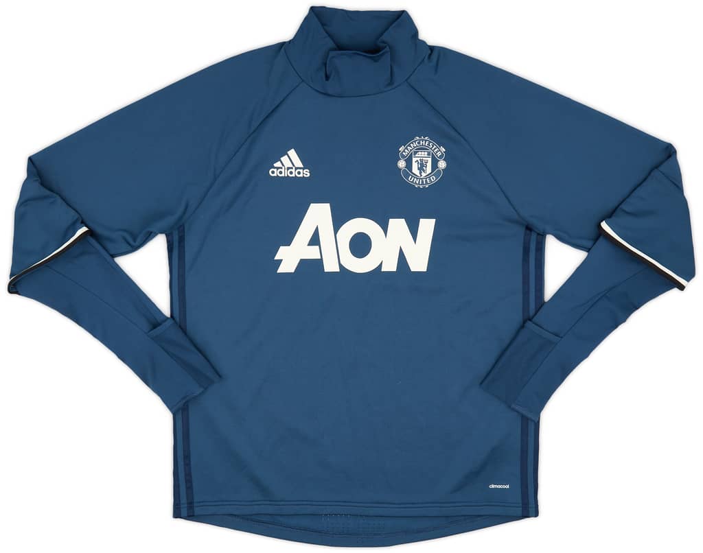 2016-17 Manchester United adidas Training Top - 8/10 - (L)