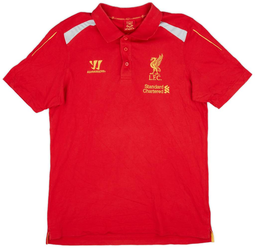2013-14 Liverpool Warrior Polo Shirt - 9/10 - (L)