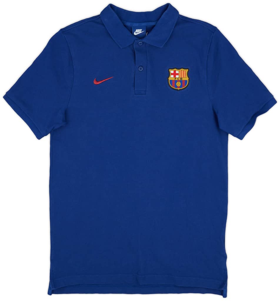 2015-16 Barcelona Nike Polo Shirt - 9/10 - (S)