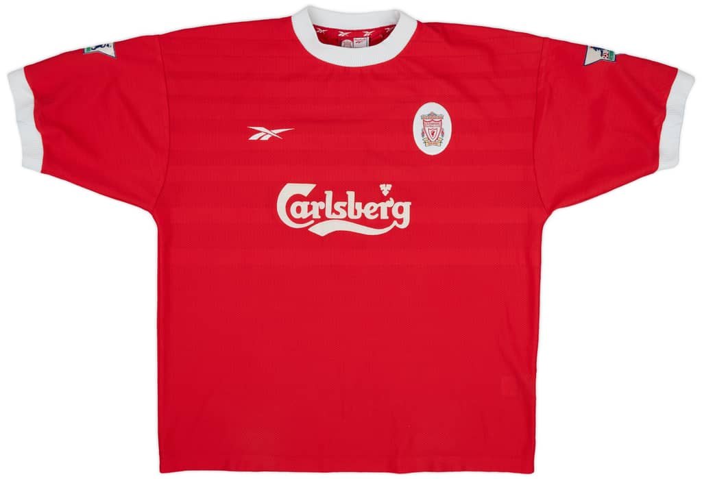 1998-00 Liverpool Home Shirt McManaman #7 - 7/10 - (XL)
