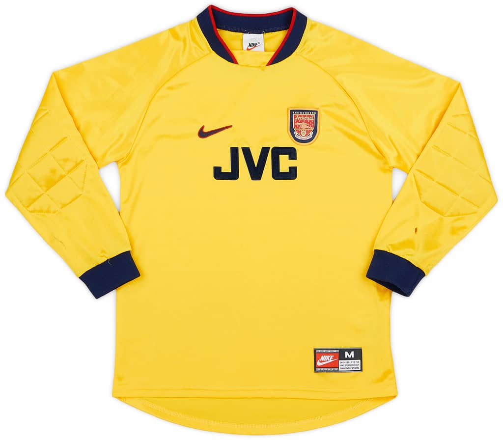 1997-98 Arsenal GK Shirt - 8/10 - (M.Boys)