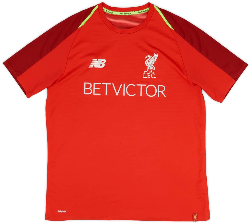 2016-17 Liverpool New Balance Training Shirt - 9/10 - (L)