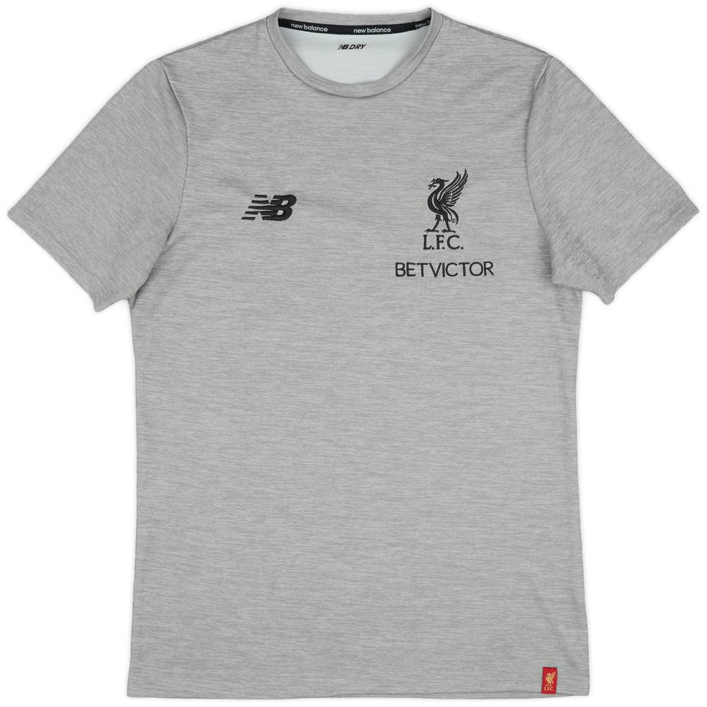 2018-19 Liverpool New Balance Training Shirt - 9/10 - (S)