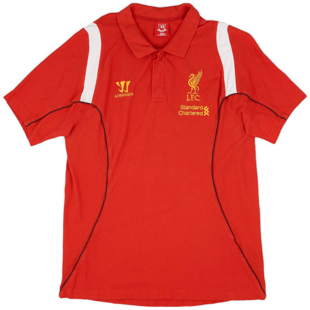 2012-13 Liverpool New Balance Polo Shirt - 8/10 - (L)