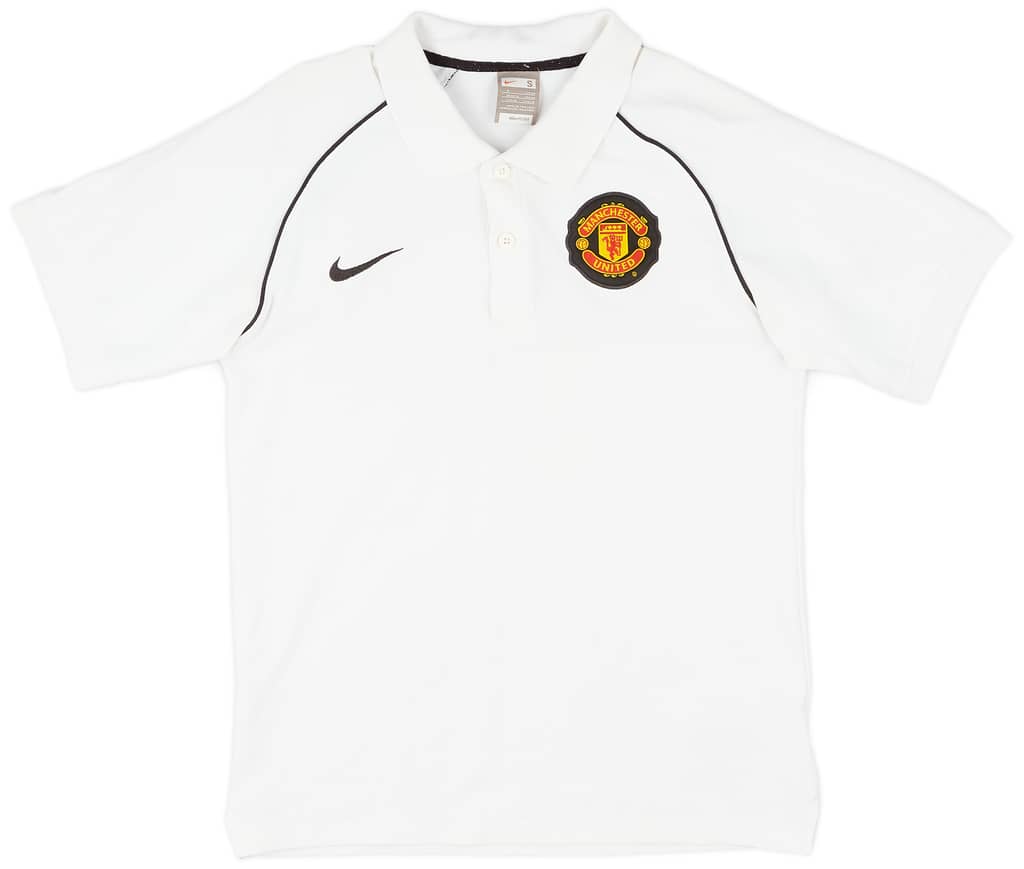 2009-10 Manchester United Nike Polo Shirt - 8/10 - (S)