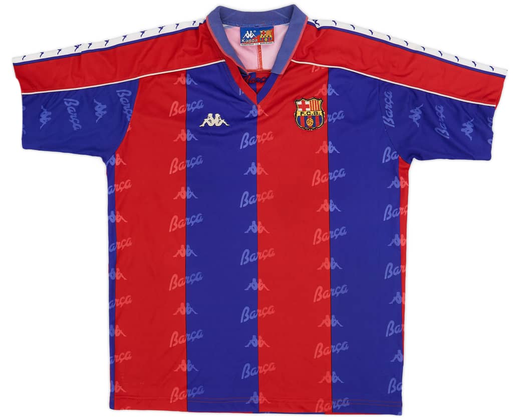 1992-95 Barcelona Home Shirt - 8/10 - (L)