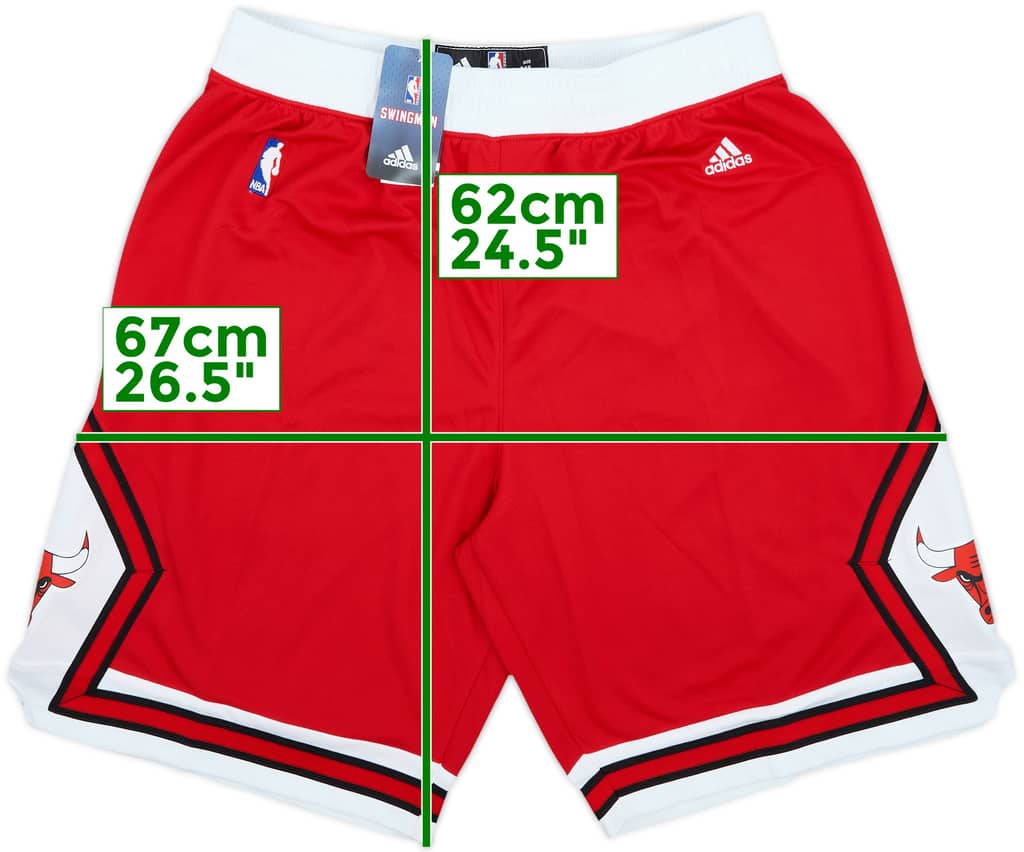 2010-14 Chicago Bulls adidas Swingman Away Shorts (XL)