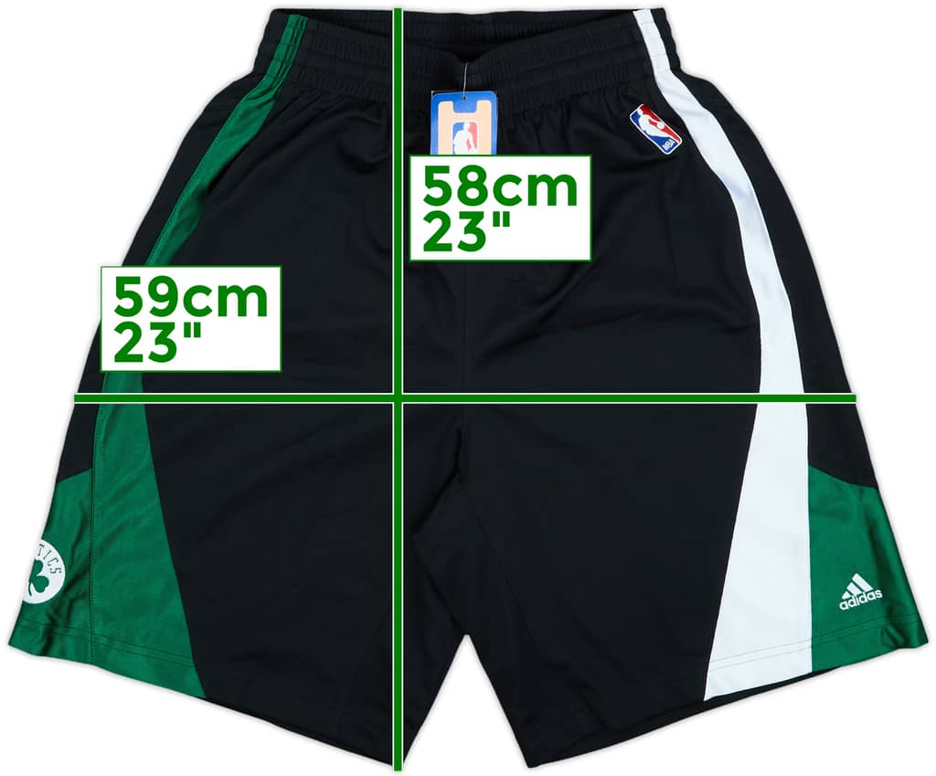 2009-10 Boston Celtics adidas Training Shorts (S)